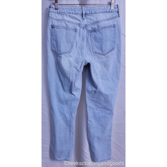 Pacsun Mom Jean Distressed Light Wash Jeans Women's size 29 - Picture 6 of 12